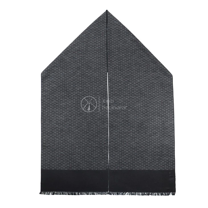 Men'S Wool Plaid Scarf